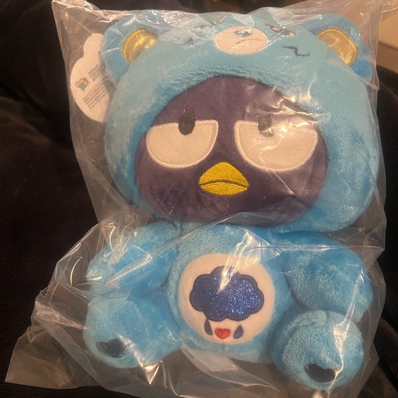 Sanrio Blue and Black Stuffed Animal - Picture 5 of 5